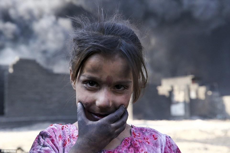 伊拉克战争图片 孩子图片